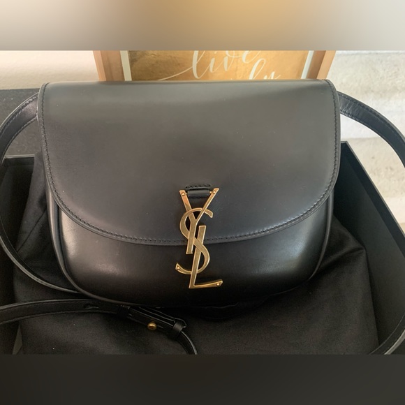 YSL Kaia Monogram Leather Crossbody Bag - Medium - Picture 6 of 16